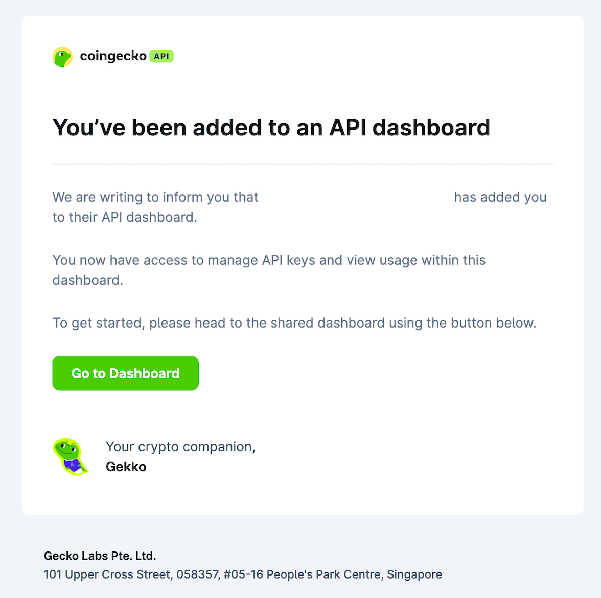 How to Manage Team Access on Your API Dashboard – CoinGecko